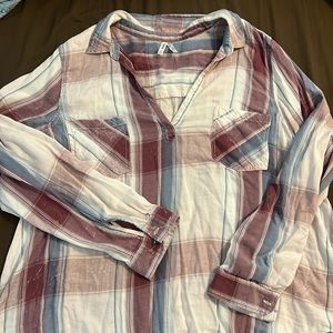 MUDD plaid shirt